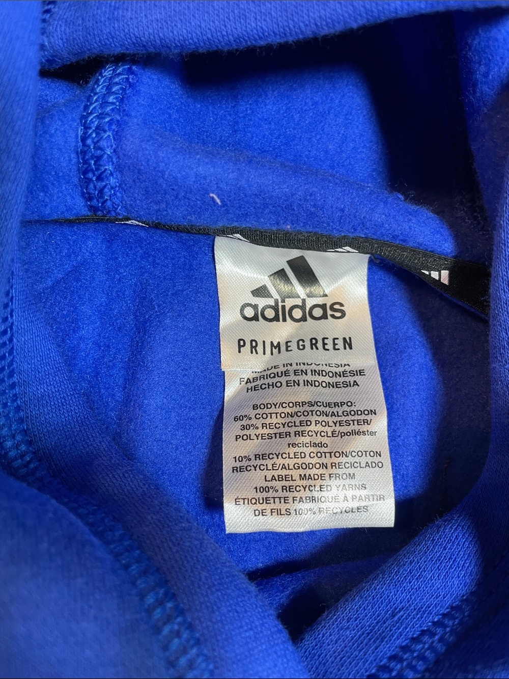 NWT Adidas Colorblock Logo Hoodie - Picture 3 of 5